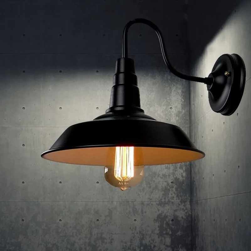 

Loft Industrial Lamp Vintage wall Light LED Retro lamp American Country Simplicity Restaurant living room decoration light WF