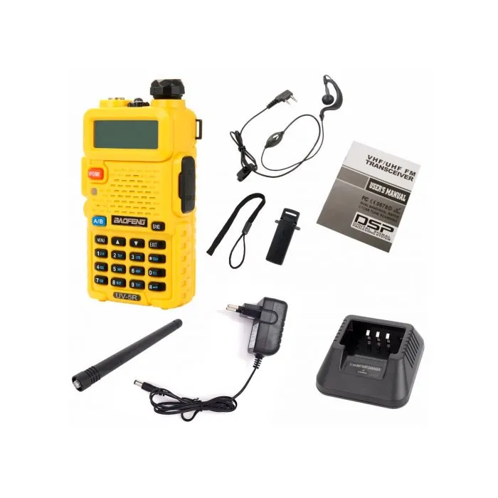 Рация Baofeng UV 5R Yellow|Рации| |