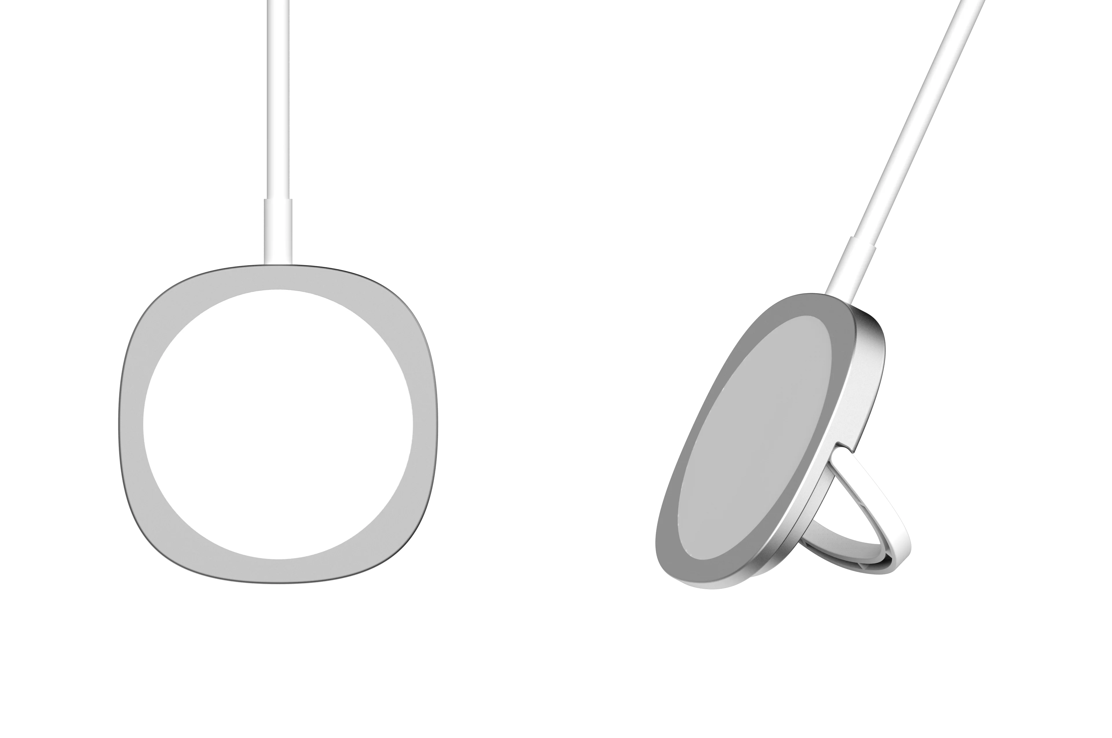 

New 15W Ring Wireless Charger Smart Quick Charger for Samsung huawei xiaomi mobile phone charging Station for iphone 12 series