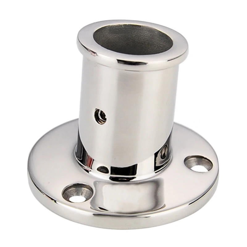 

Морская трубка основание из нержавеющей стали 84 градуса морские поручень фитинги, 25 мм O.D. Трубка для гребных яхт