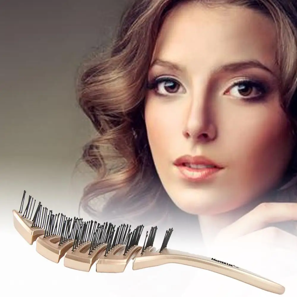 Свинина ребро гребень большой изогнутой формы нейлон мягкий зуб Abs пластик