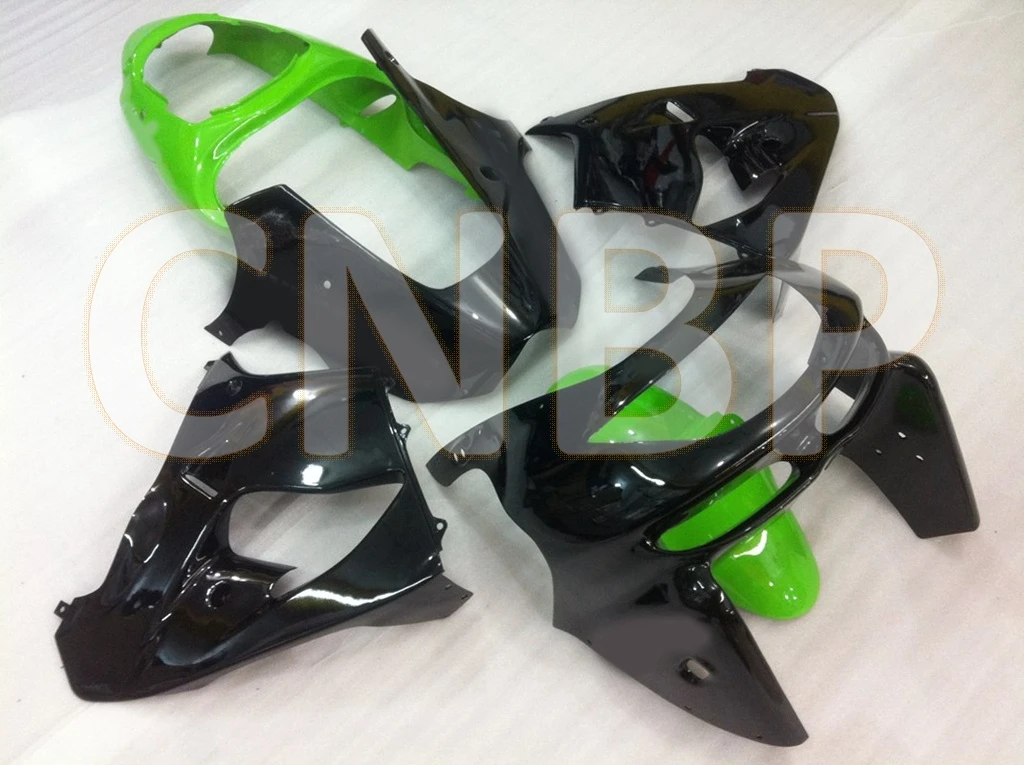 Обтекатели Zx9r 1998 1999 для Kawasaki 98 черного и зеленого цветов из АБС пластика Zx 9r