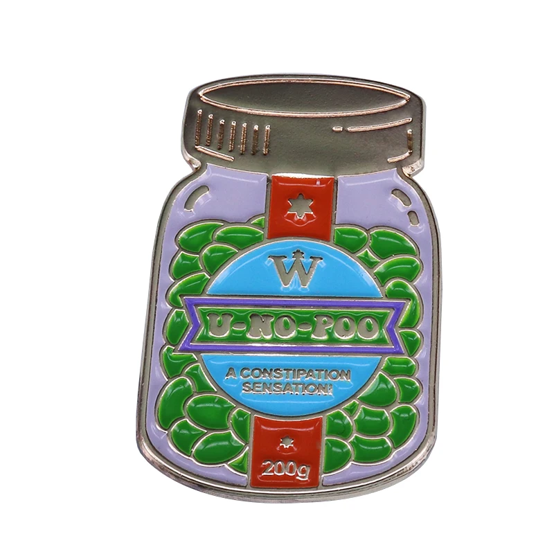 Волшебный мир U NO POO шоколад Pin код|Броши| |