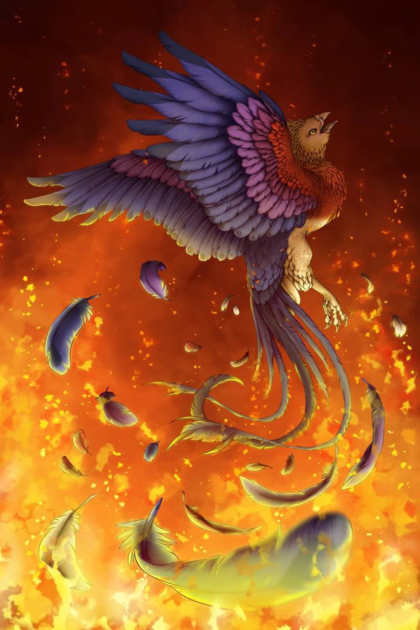 

Набор для алмазной вышивки «Птица Феникс», 5D