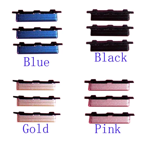 3 шт., кнопки включения и выключения питания для Samsung Galaxy J3 J5 J7 2017 Pro J330 J330F J530 J530F J730 J730F