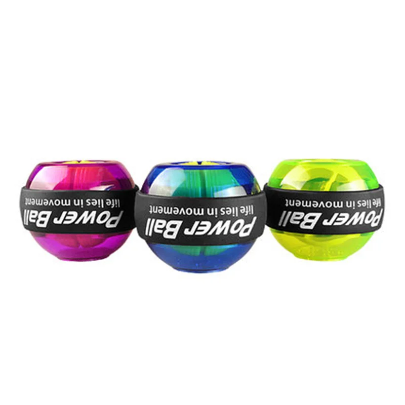 LED Wrist Ball Trainer Gyroscope Strengthener Gyro Power Ball Arm Exerciser Power ball Exercise Machine Gym Fitness Equipment