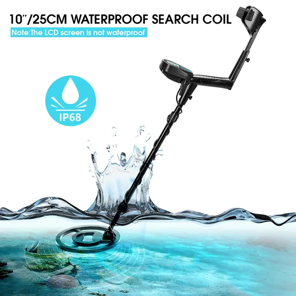 Профессиональный металлоискатель MD840 водонепроницаемый подземный