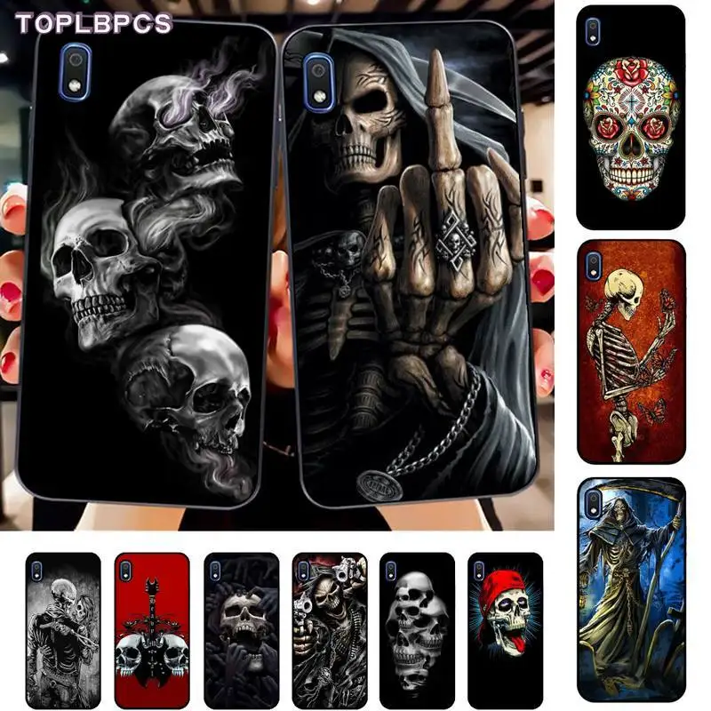 TOPLBPCS роскошный чехол для телефона с черепом и Samsung A10 20s 71 51 10 s 20 30 40 50 70 80 91 A30s 11 31
