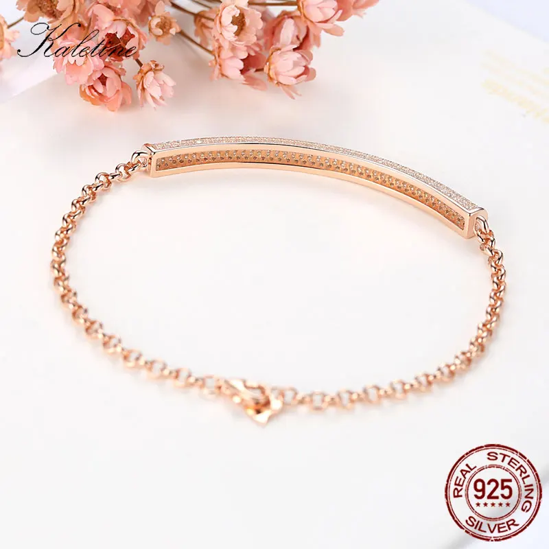 Bracelet Fashion Pure 925 Sterling Silver AAA+ Cubic Zirconia Micro Pave Setting Charm | Украшения и аксессуары