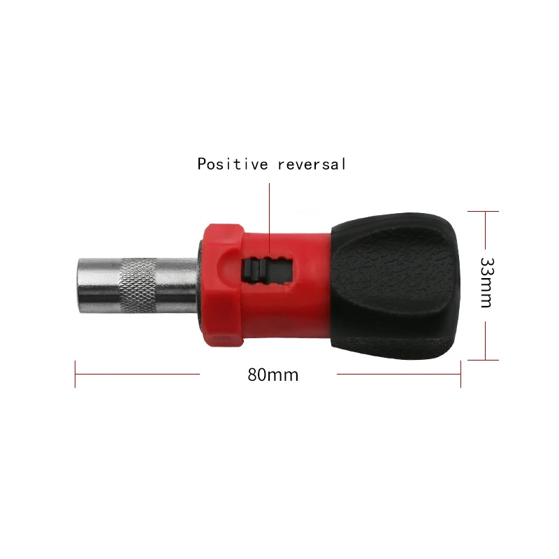Premium Carbon Steel Key Ratchet Screwdriver Wrench Handle Socket Mini Square Screw Driver Tool 6.35mm | Инструменты