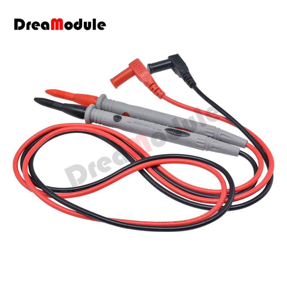 

1 Pair 110cm Probe Multimeter Test Lead 1000V 10A Wire Pen Cable For Digital Meter Needle Tip Meter Needles Test Leads