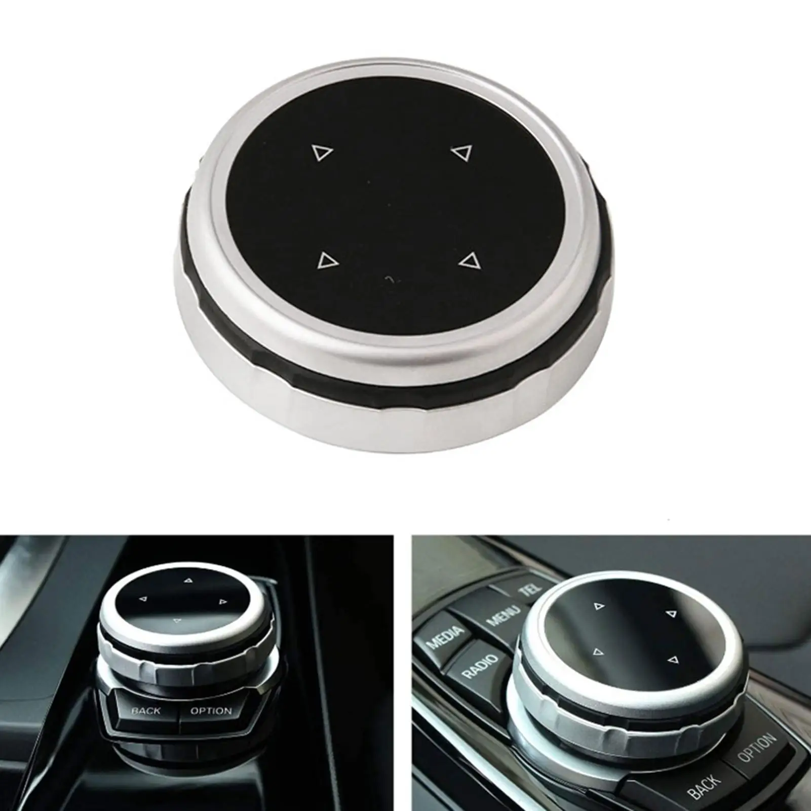 

Multi-media Control Knob Cover Trim for BMW M1-2 4 6 7 3 GT5 X1 X3 X4 X5 IDRIVE