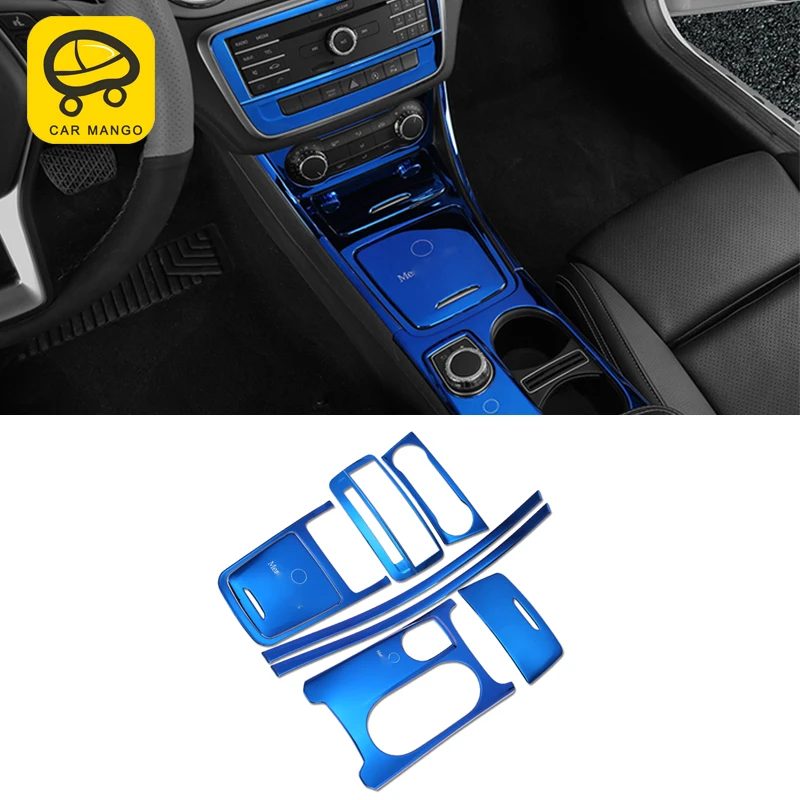 CarManGo для Mercedes Benz A Class GLA CLA W176 Автомобильный держатель центральной консоли рамка