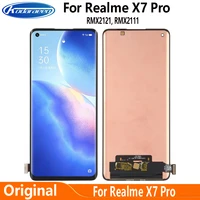 super amoled 6 5 for realme x7 pro 5g rmx2121 rmx2111 lcd display touch screen digiziter assembly