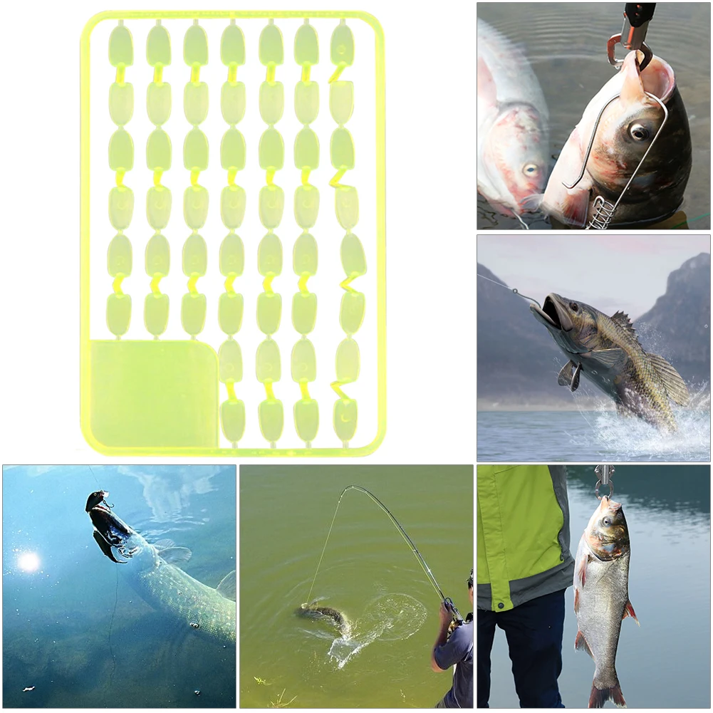 

Practical Fishing Bait Stopper Plastic Carp Fishing Boilies Bait Stopper Fishing Holder Stops for Hair Rig Tackles