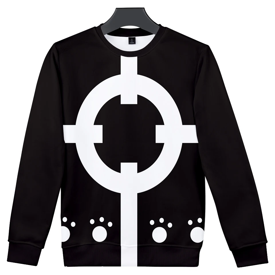 

One Piece Hoodies Long Sleeve High Quality Pullovers Harajuku Autumn Winter 3D Hoodies Casual Full Sweatshirts Men Aikooki