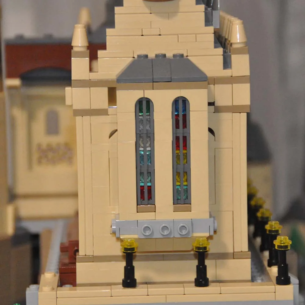 Лидер продаж все классические Модульные строительные блоки Moc в виде замка