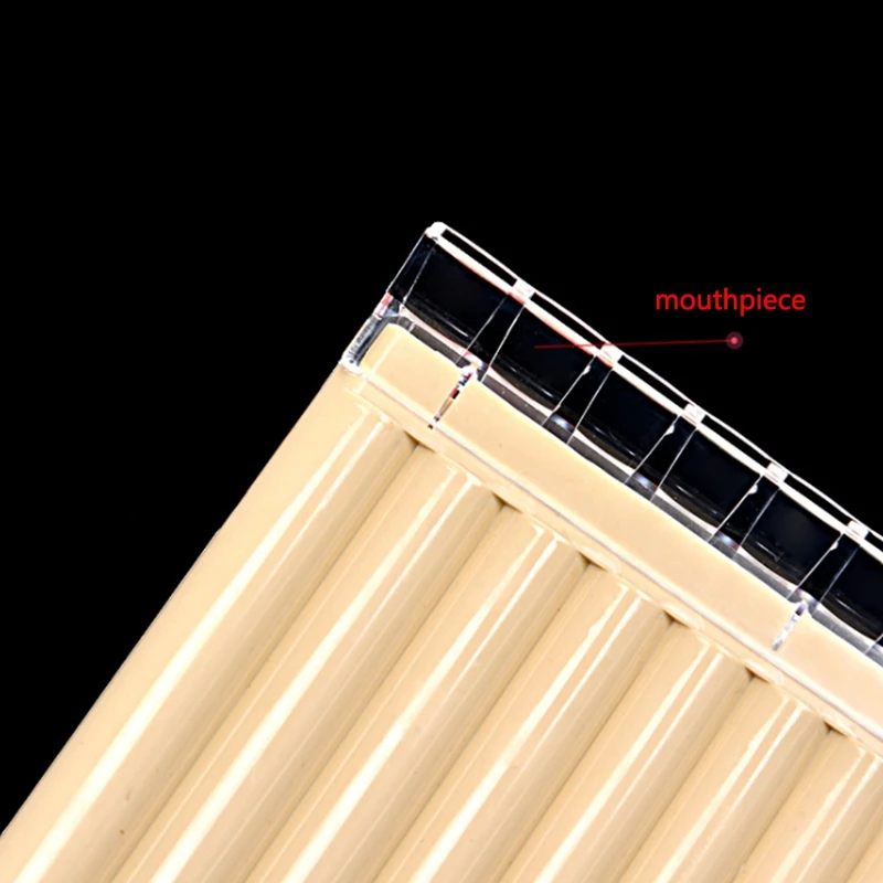 Pan Flute 18 Pipes Multifunction Panpipe Resin for School Students Musical Instruments Instrument Supplies | Спорт и развлечения