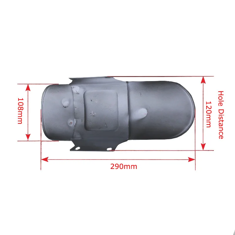 Универсальный ультракороткий передний брызговик в стиле ретро для модификации