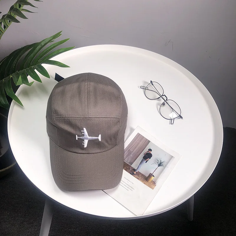 Модная Женская Вышивка летательный аппарат папа шляпа мужская Регулируемая