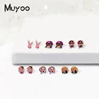 2020 Новое поступление Dragon Ball Z Аниме Мультяшные иконы эпоксидные серьги из акриловой смолы Сон Гоку Мультяшные акриловые серьги