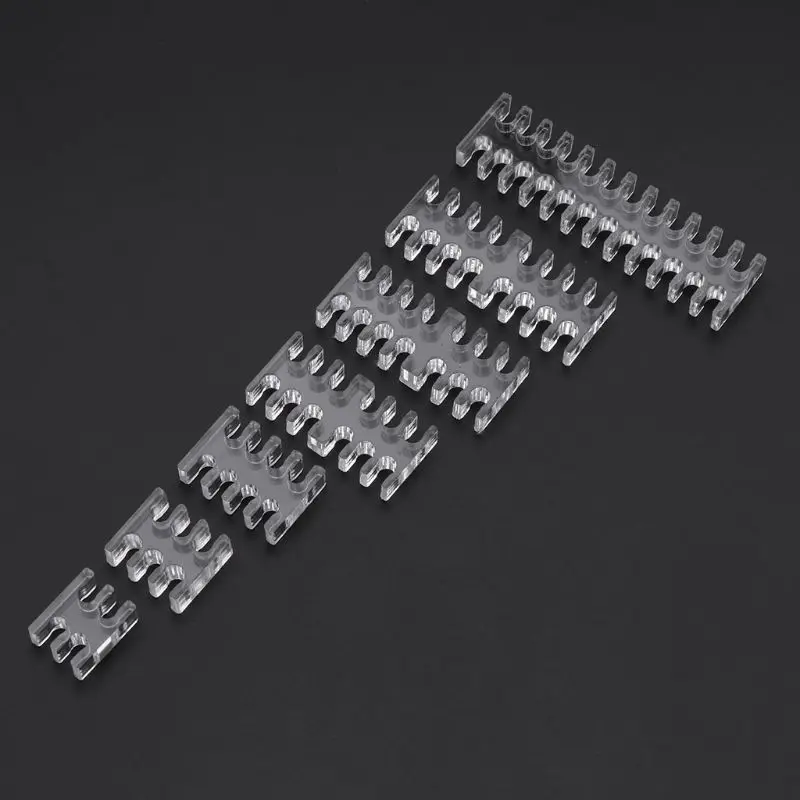 

Акриловое волокно кабеля сликом жемчугом туалетный столик набор для 2 мм кабели 4/5/6/8/12/14/16/24 Pin PC