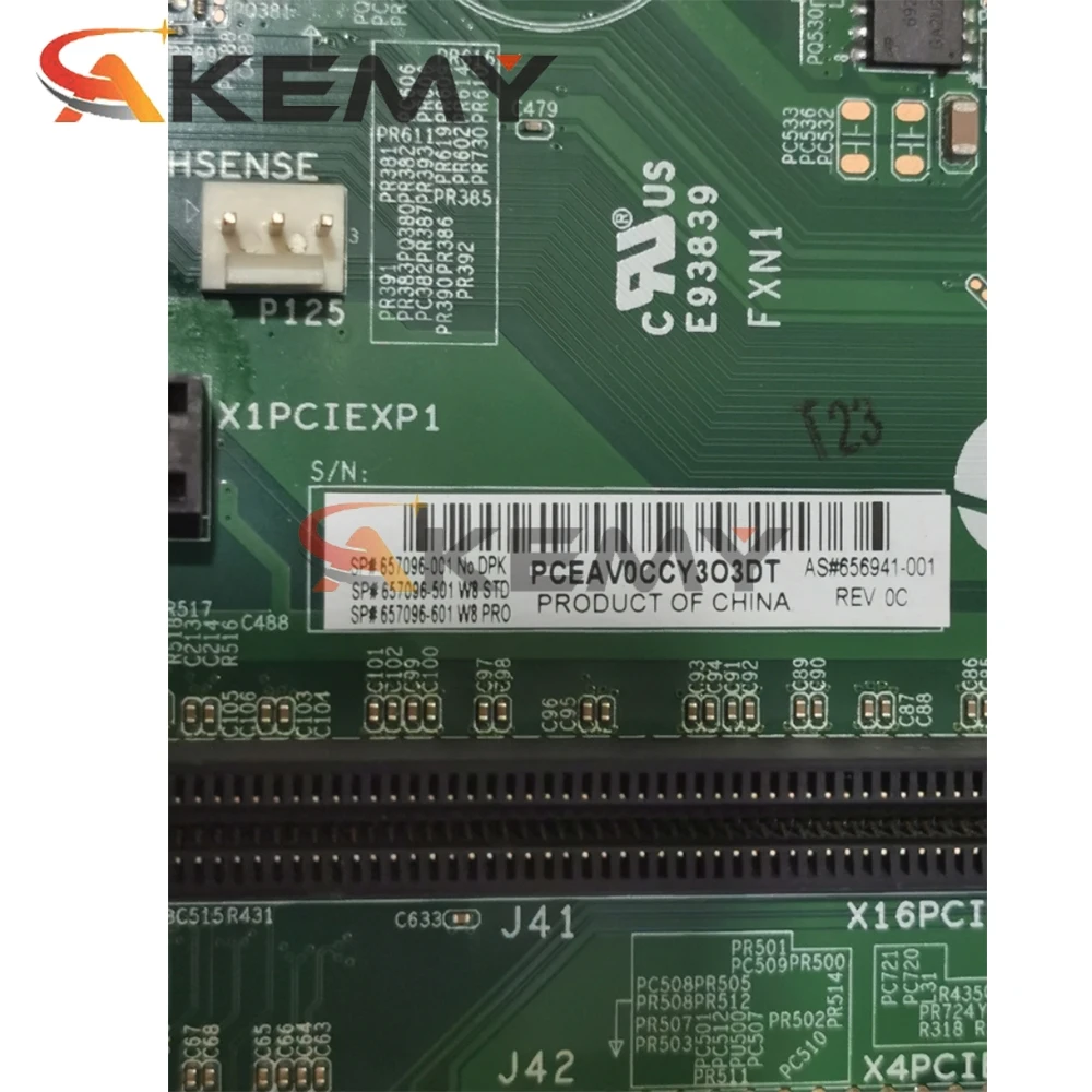 

Akemy For HP Elite 8300 Desktop Motherboard 656941-001 657096-001 657096-501 LGA1155 MainBoard 100% Tested Fast Ship