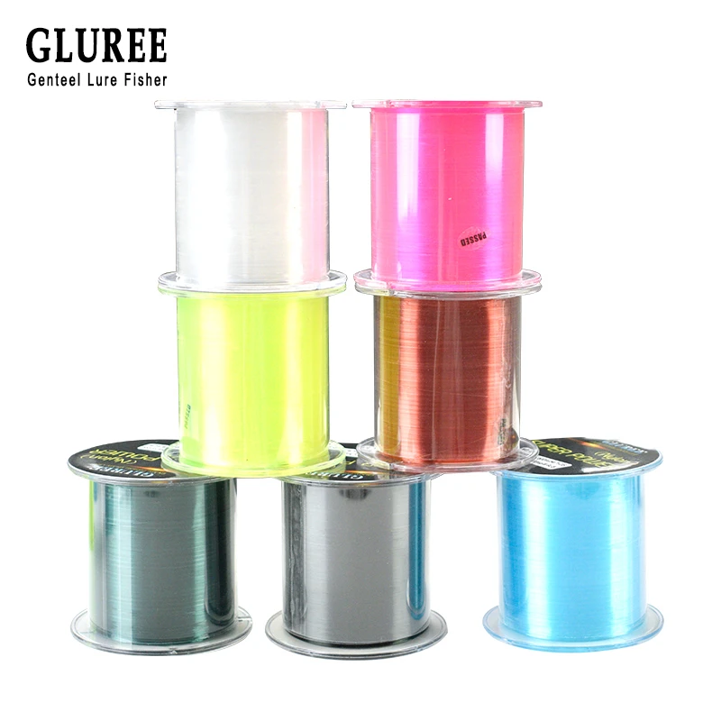 Нейлоновая рыболовная леска 500 м сверхпрочная однонитевая для ловли карпа в