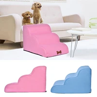 pet stairs 3 layers dog house pet sofa bed stairs puppy cat bed steps mesh foldable detachable pet bed pet climbing ladder bed