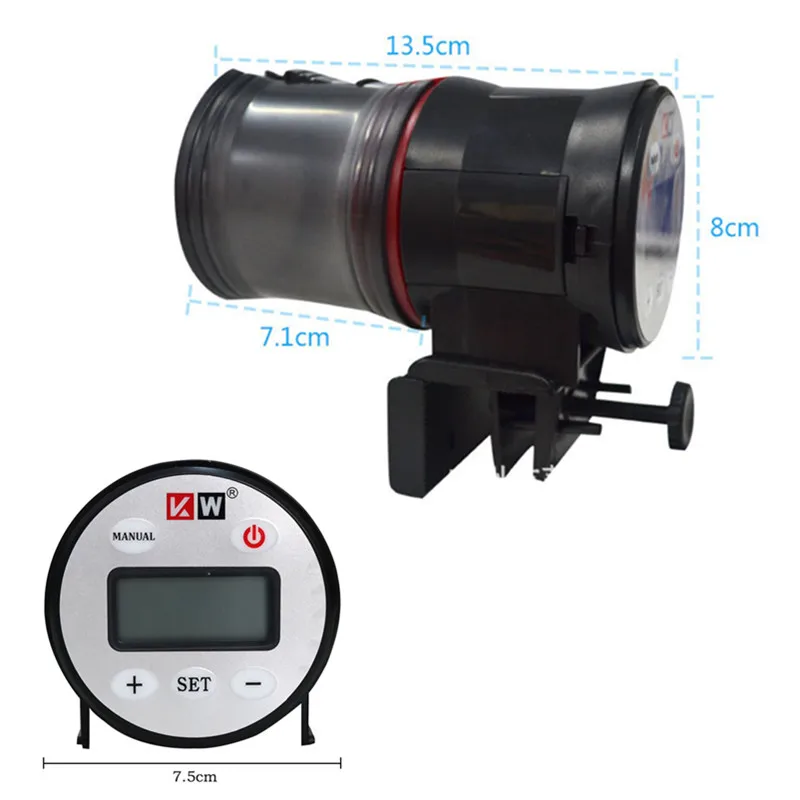 Автоматическая машина для автоматической подкормки рыб аквариума