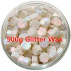 Глянцевый Блестящий воск для запечатывания краски в гранулах, 500 г, Подарочная коробка сделай сам, Свадебное приглашение, Офисная фотобумага, воск, 1450 шт.