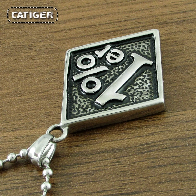 Бесплатная доставка панк 316L нержавеющая сталь серебристый черный цвет 1% er