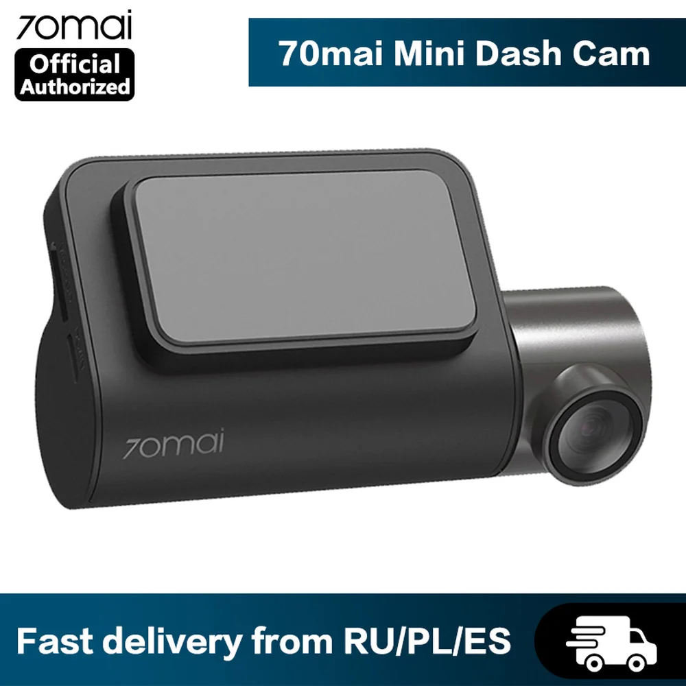 

70mai Mini Smart Driving Recorder 1600P HD Night Vision 140 Wide Angle Wifi Automatic Video Recorder G Sensor Car DVR