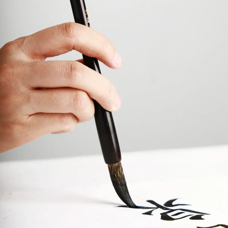 3pcs/set Brush Pen Chinese Weasel Hair&Mouse Whisker Calligraphy Brushes Set Chinese Huzhou Mulitple Hair Brush Pen Tinta China