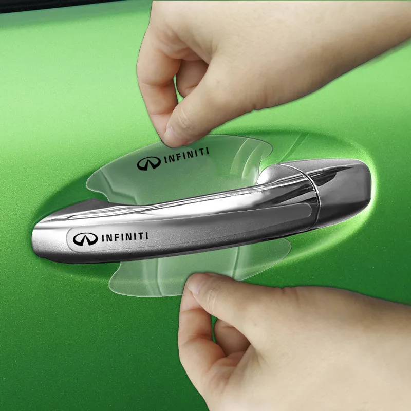 8 шт. прозрачная защитная пленка на дверную ручку автомобиля наклейка для Infiniti FX35