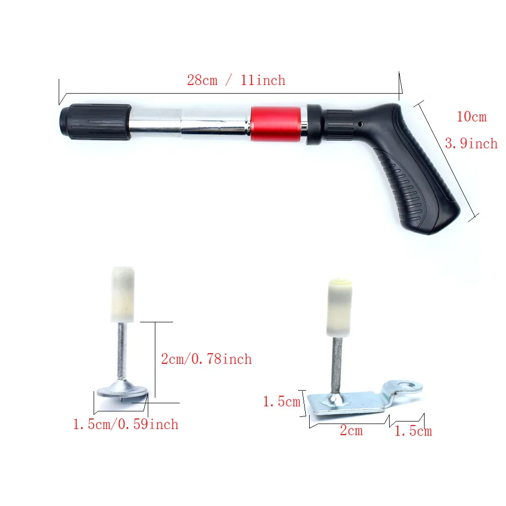 Мини N2 ручная сталь гвозди пистолет инструмент бетонная для проникновения