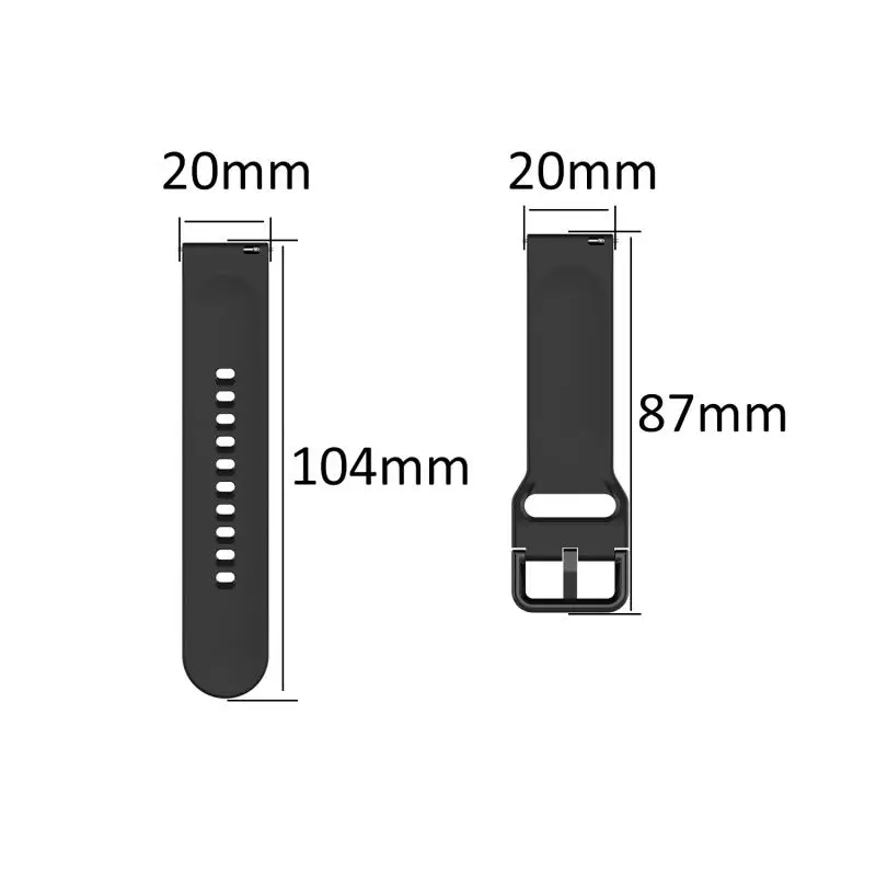 Силиконовый ремешок для Samsung Galaxy Watch Active/active2 Generation | Электроника