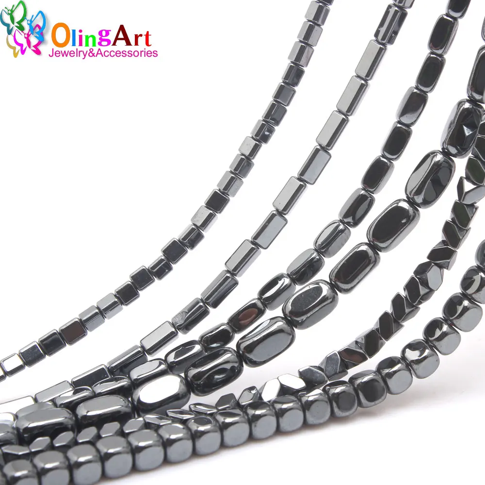 Olingart высокое качество натуральный камень гематит треугольник/кубоид/гироскоп