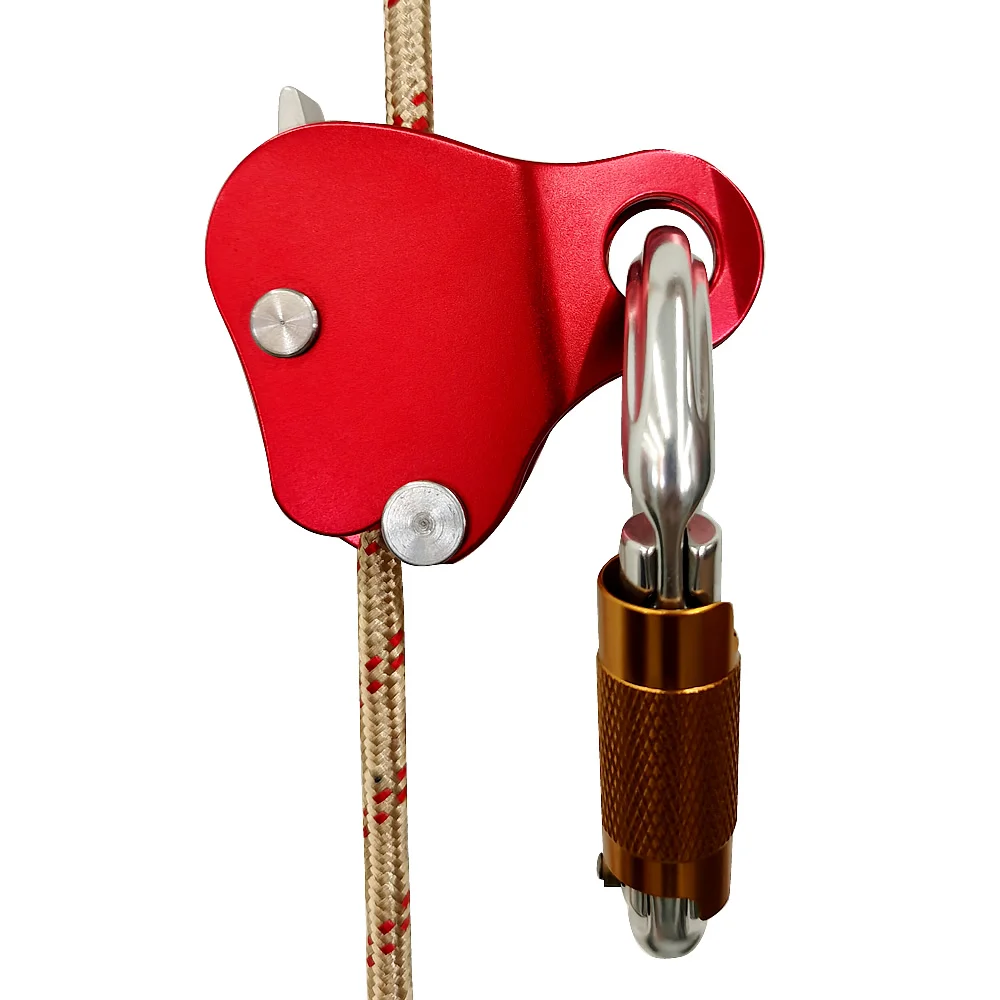 

Aluminum Alloy Climbing Hand Ascender for Arborist Tree Rock Climbing Rigging Caving - Suit for Right Hand and Left Hand