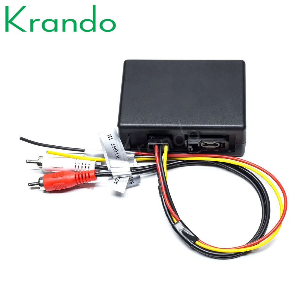 

Krando fiber box for Mercedes Benz R Class R251 ML W164 W251 AUX Car Optical Fiber Decoder Box Amplifier Adapter