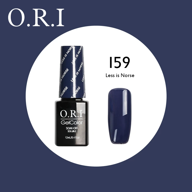 O.R.I, 12 мл, УФ-гель для ногтей, УФ светодиодный Гель-лак для ногтей, гибридный впитывающий Гель-лак, лак для ногтей, лак для ногтей - Цвет: I59