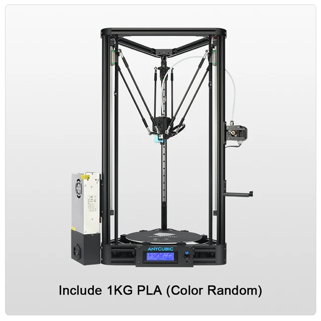 ANYCUBIC Kossel 3d принтер автоматический Выравнивающий Модуль линейный плюс версия Большая печать настольный 3D Impressora drukarka 3d комплект - Цвет: Kossel