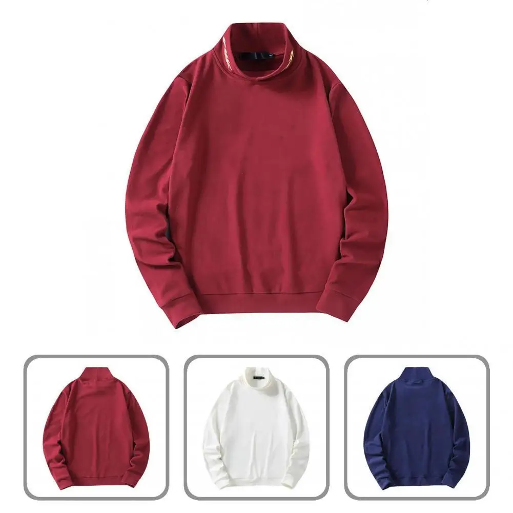 

Spring Shirt Slim Warm Pullover Stretch Base Shirt T-shirt for School