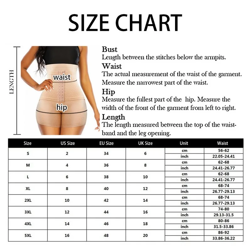 

Seamless Women Shapers High Waist Trainer Shapewear Lady Corset Underwear Body Shaper Shorts Lifter Slimmer Slimming Panties