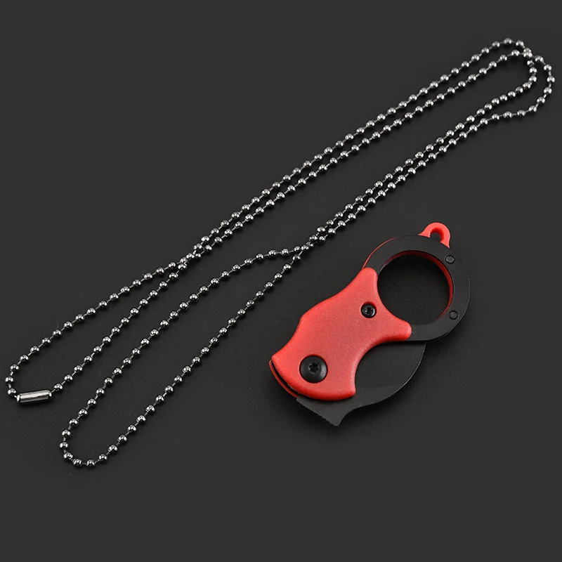 Уличный нож мини из нержавеющей стали складной Походный для выживания на природе