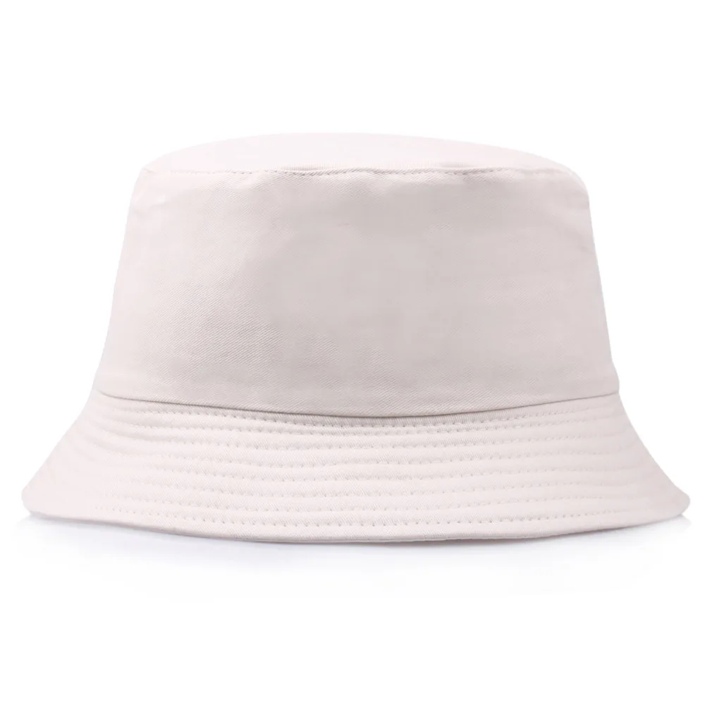 

Solid Color Unisex Pattern Bucket Hat Beach Sun Hat Street Headwear Fisherman Outdoor Cap Men and Woman Hat Outdoors Travel