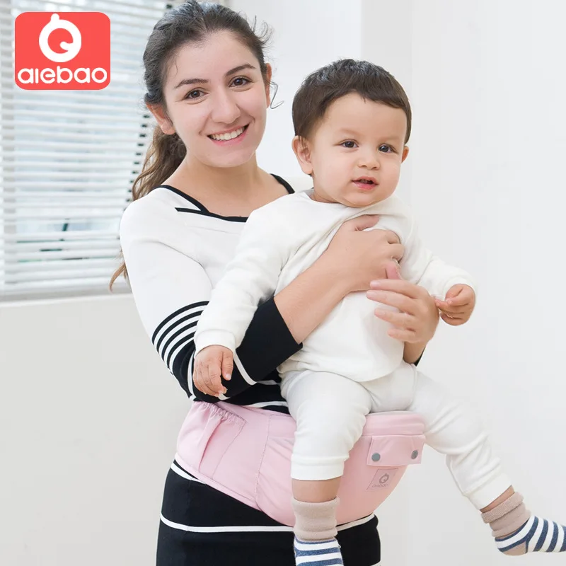 Слинг Aiebao для детей 3 в 1 эргономичный с о-образными ножками 20 кг | Мать и ребенок