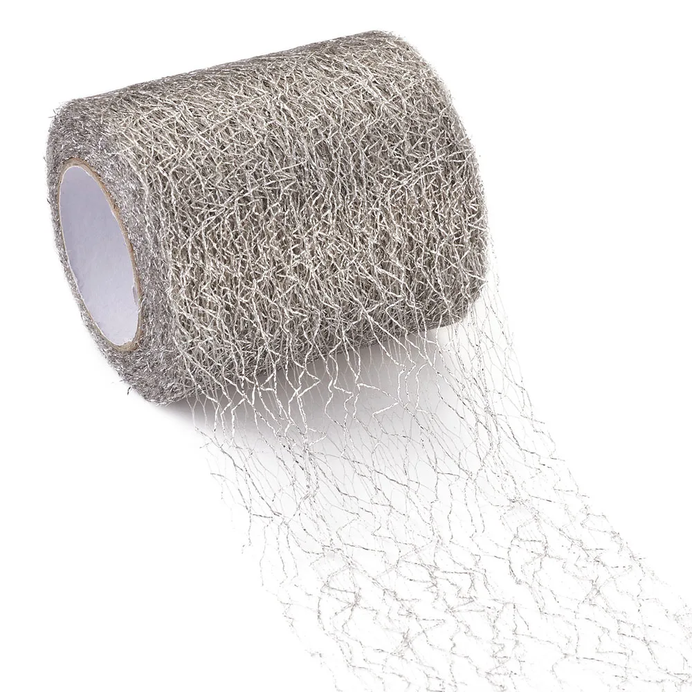 20 ярдов скрученный тюль ткань ленты сетки для юбка пачка платье Вечерние Декор