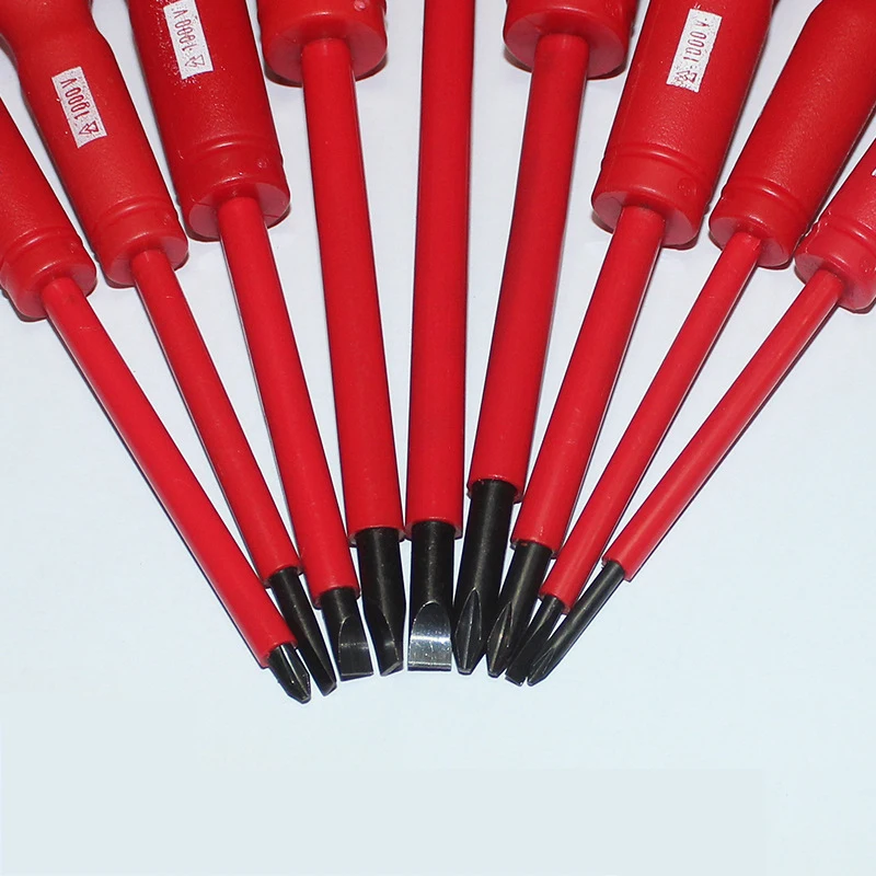 

6/7/8/9Pcs Electrician Insulated Screwdriver Set Hand Tool Multifunctional Refrigerator Repairing Screw Driver ANDF889