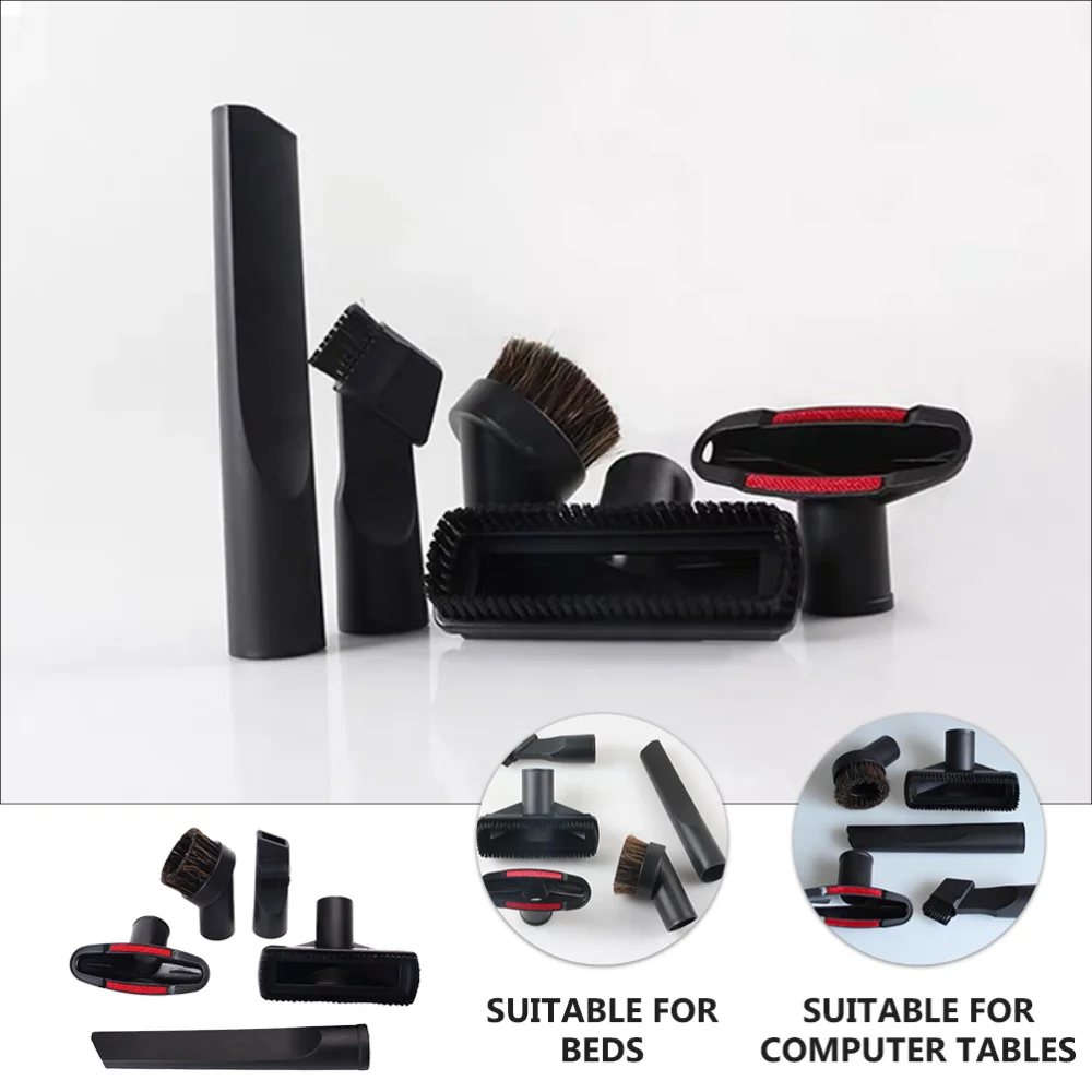 

5PCS/Set Vacuum Brush 32mm Vacuum Brush Nozzle Replacement Suction Nozzle